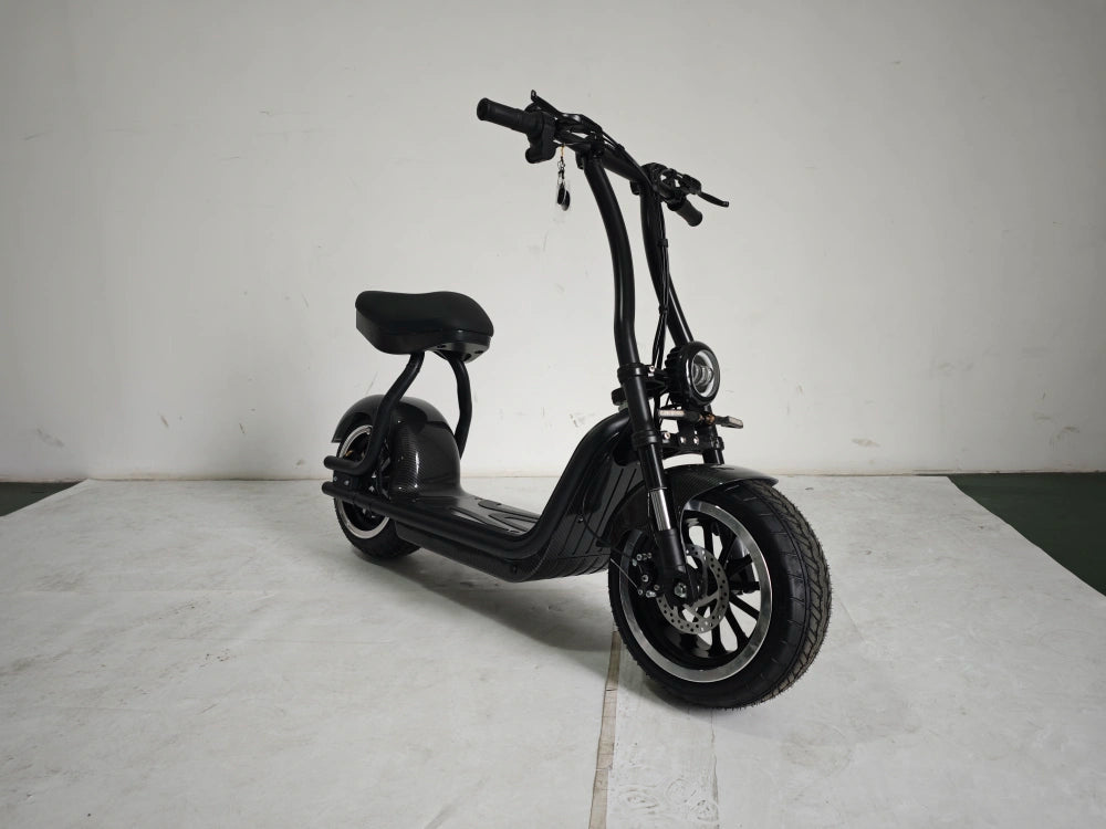 HS6 Mini CityCoco 1000W Electric Scooter β Black