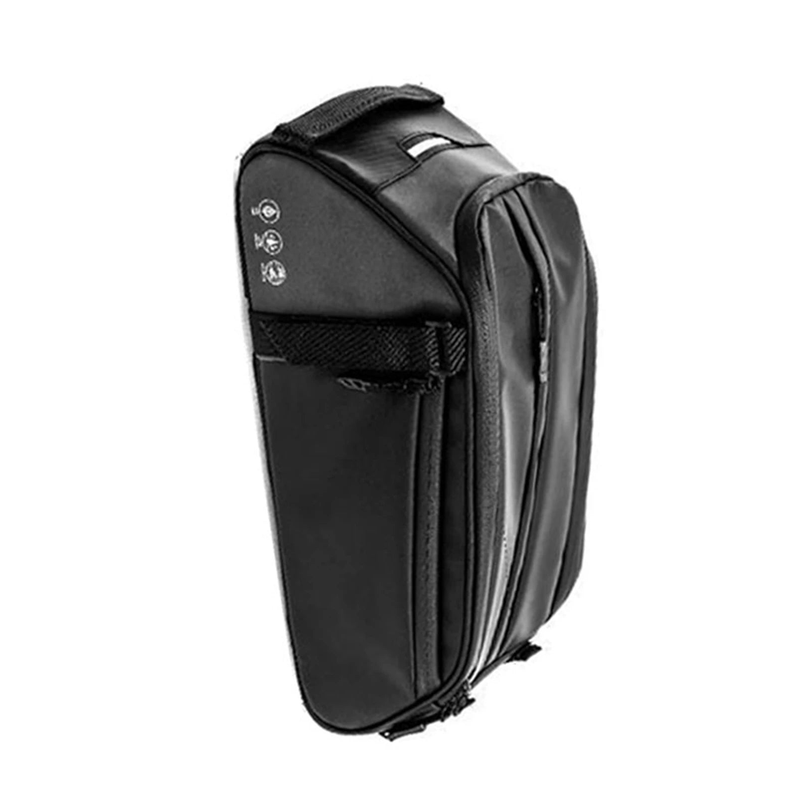 Bike Trunk Bag - Oxford Cloth 8L Capacity, PU Leather, Easy Install for Travel & Commute