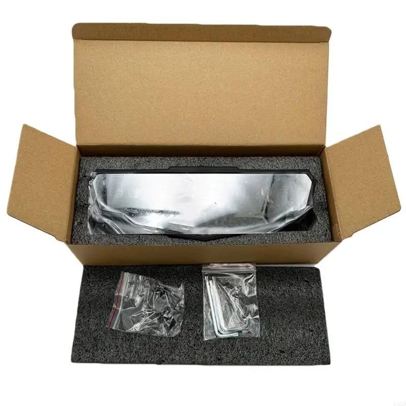 B5XD UTV Rear View Glass AntiGlare Black Center Convex Glass for 2020-2023 XP/XP 4 - Replaces 2883763