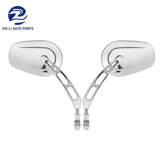1 Pair Long Stem Motorcycle Rear View Mirrors for Harley-Davidson Bad Boy 1997