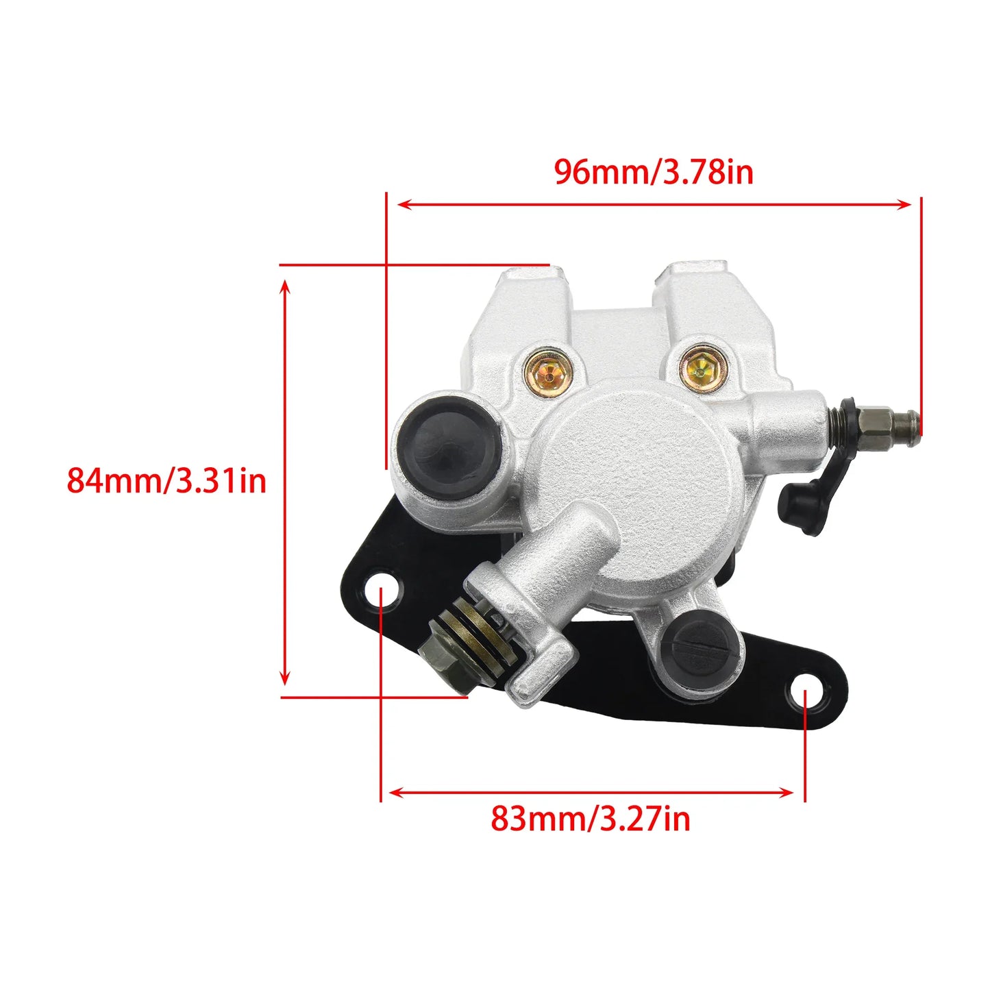 2Pcs Front Brake Caliper Set for Honda Sportrax 400EX 300EX 250EX ATV 1995-2008 | Heavy Duty Metal