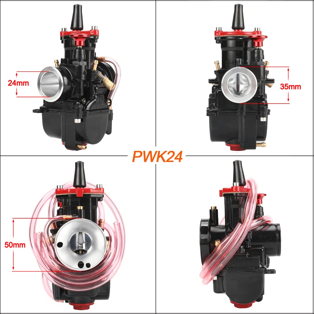PWK 24mm Racing Carburetor Kit for 50cc to 110cc Engines