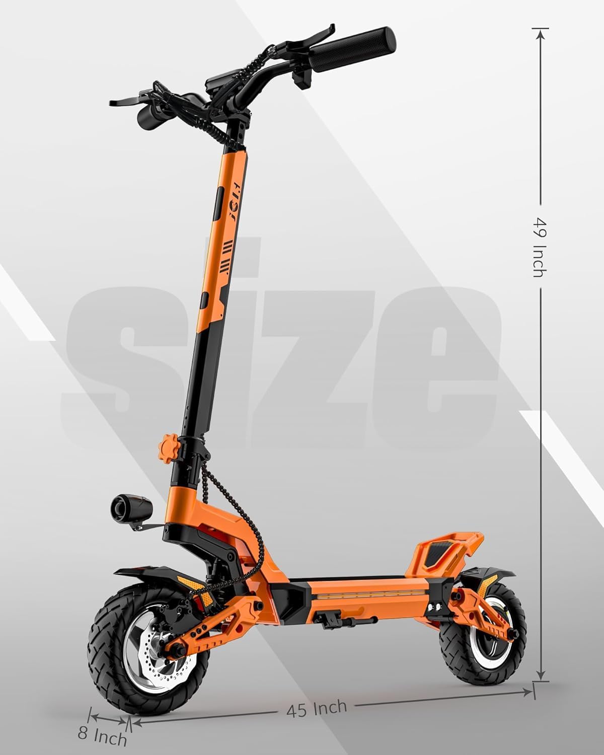JGH X5 Ultra Electric Scooter for Adults - Dual Suspension & Braking