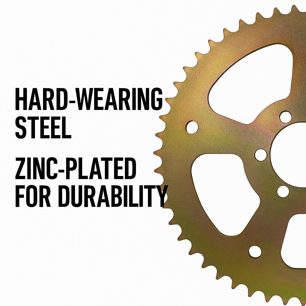 JMCHstore 60T High Torque Rear Chain Sprocket for Mini Bikes