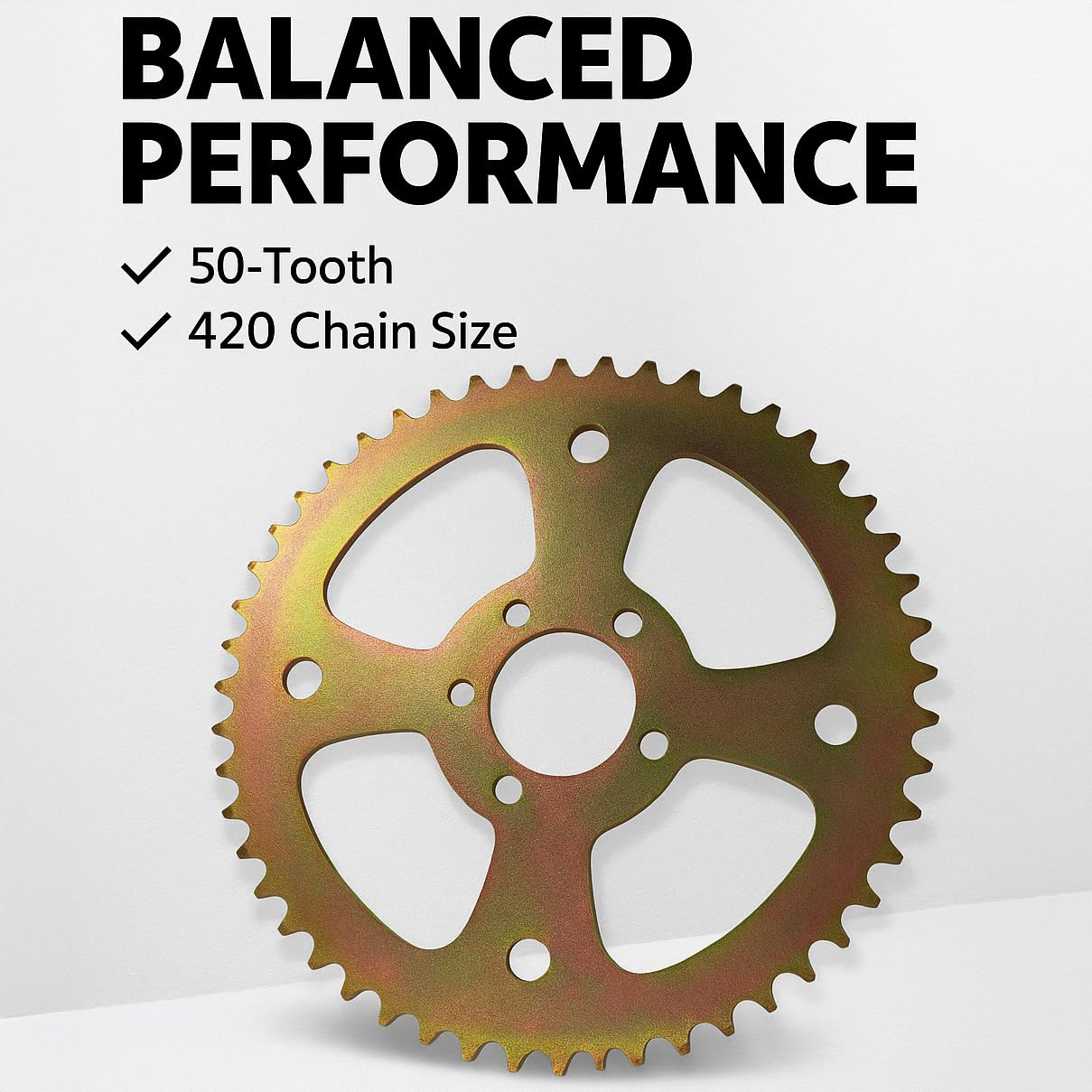 JMCHstore 60T High Torque Rear Chain Sprocket for Mini Bikes