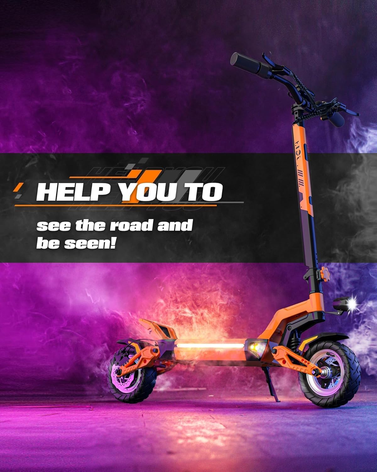JGH X5 Ultra Electric Scooter for Adults - Dual Suspension & Braking