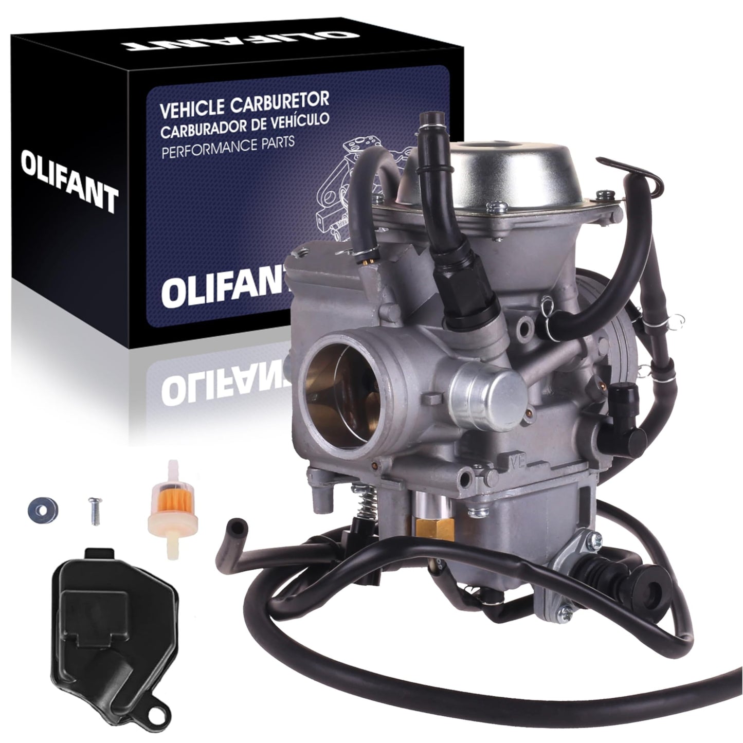 Carburetor for Honda Rancher 350 TRX350 (2000-2006) with Air & Oil Filters