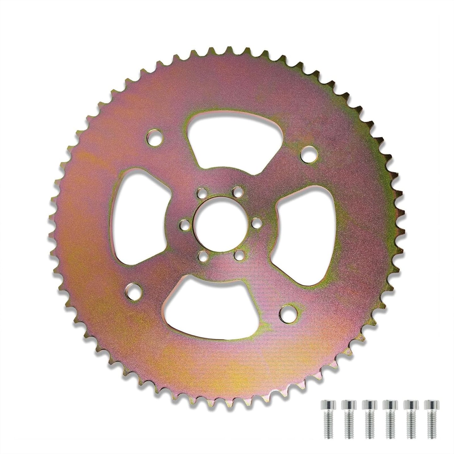 JMCHstore 60T High Torque Rear Chain Sprocket for Mini Bikes