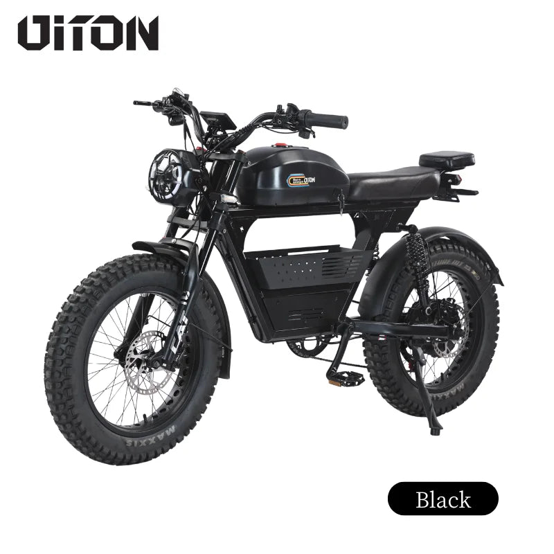 AKEZ TANKPRO 52V 750W Electric Bike – 20” Aluminum Alloy Frame, Long Range E-Bike for Adults