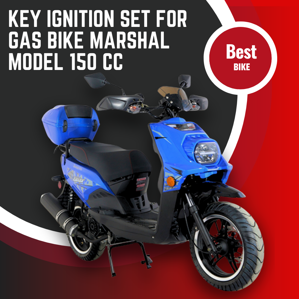 Fly Wing Marshal 150cc Key Ignition Set – Durable Replacement for Motorcycles