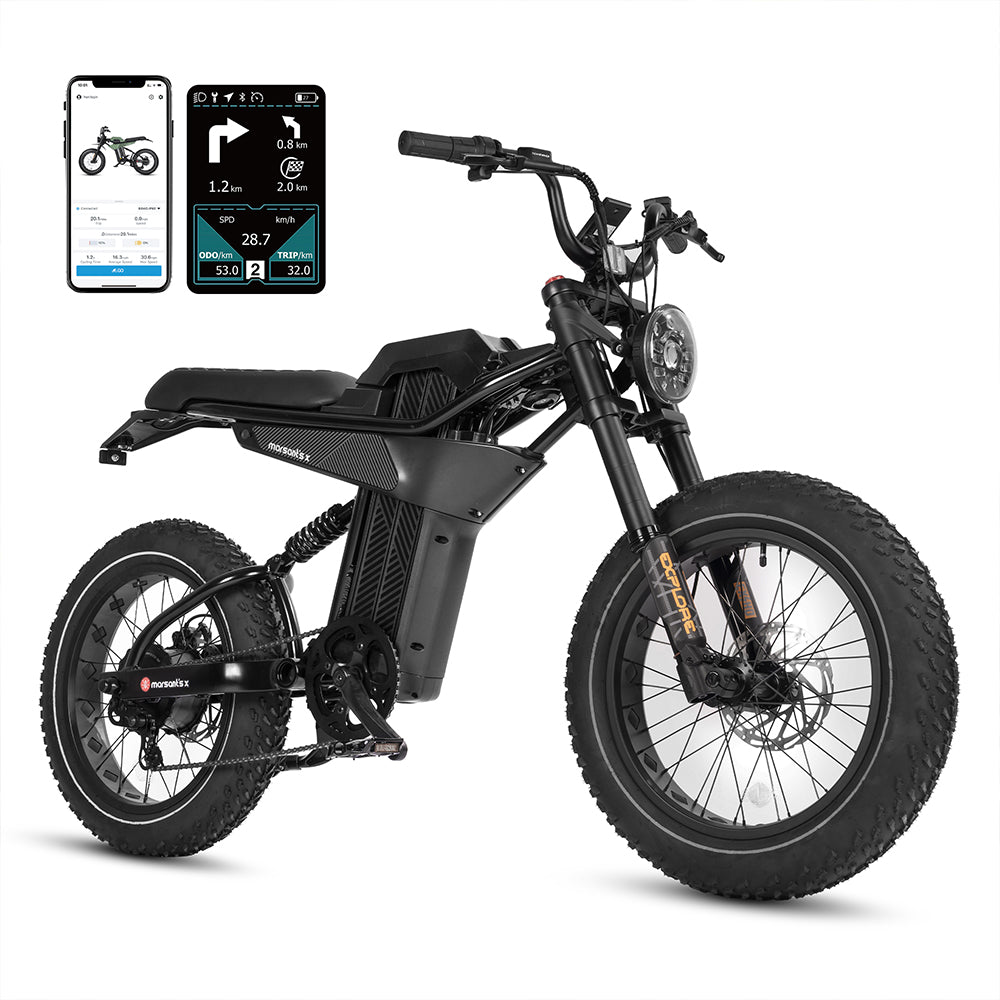PXID Mantis P6 Electric Bike – 750W/1200W Power, 48V Battery, Fully Customizable E-Bike