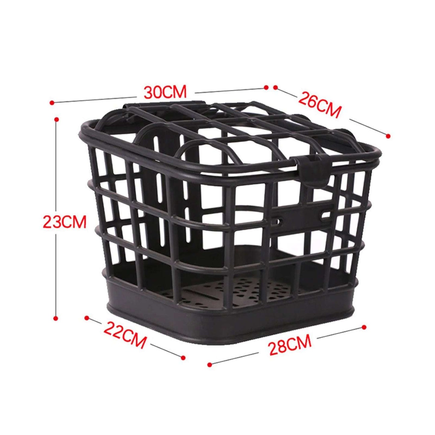 Large Capacity Detachable Bike Front Basket