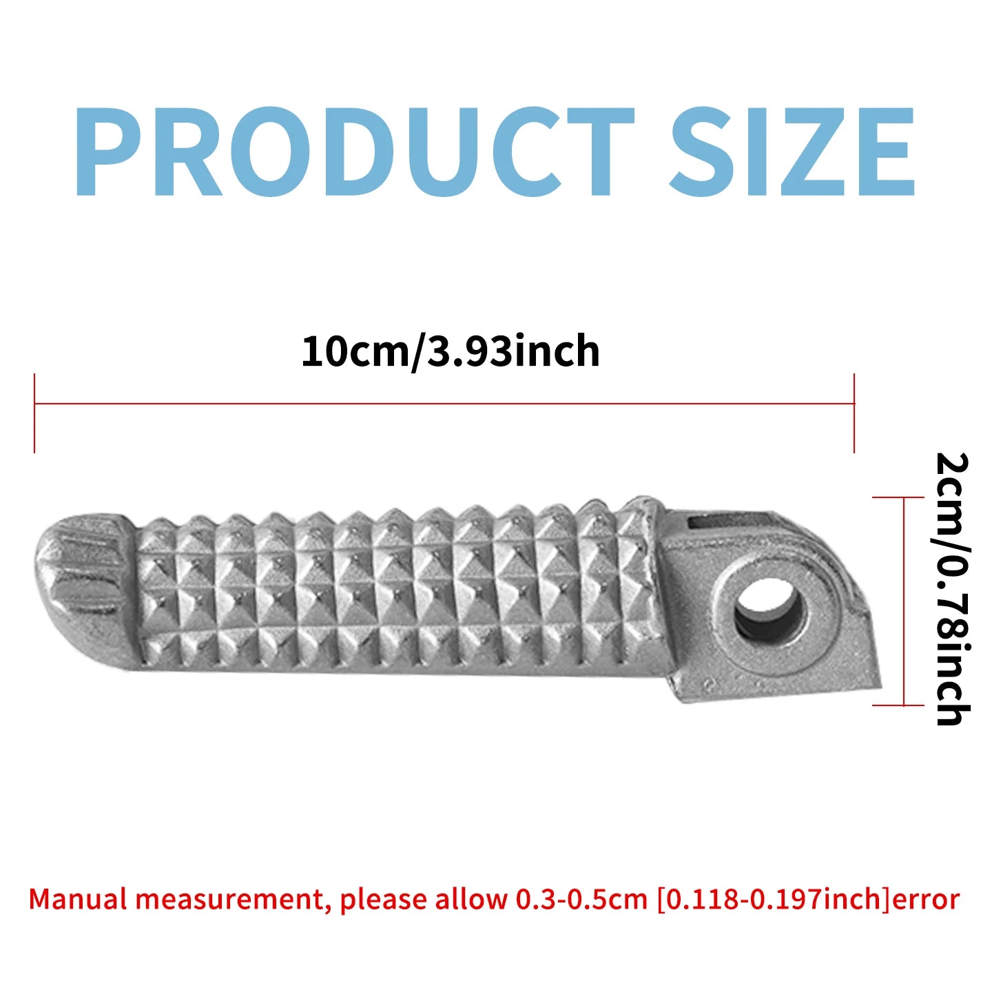 For Yamaha FZ6 FZ1 R6 R3 Motorcycle Footrest Foot Step Pegs Fit MT09 MT07 R1 R15 R25 FZ8 YZF600 YZF1000 XJ6 Rider Foot Rest