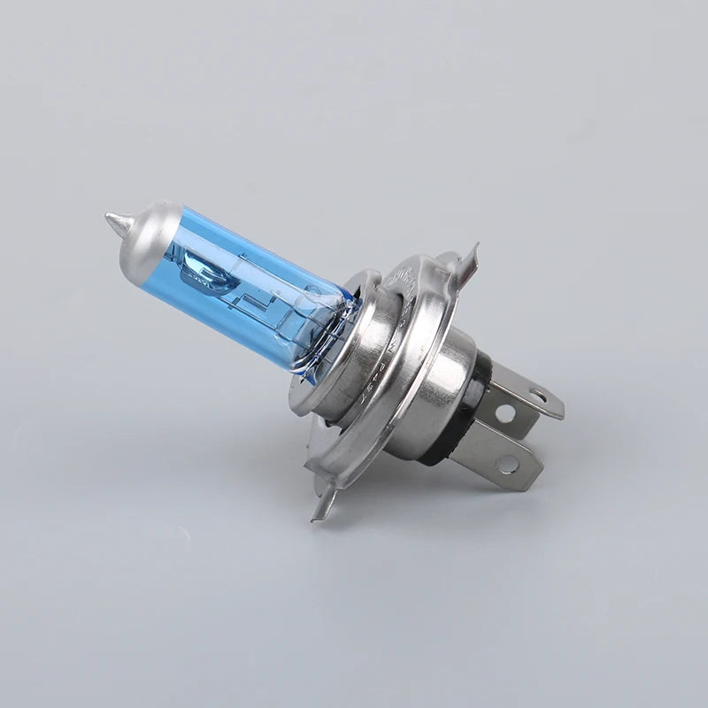 2 Pcs New H4 P43T 12V 35/35W Scooter Motorcycle Headlight Bulbs Quartz Super White Xenon Halogen Bulb