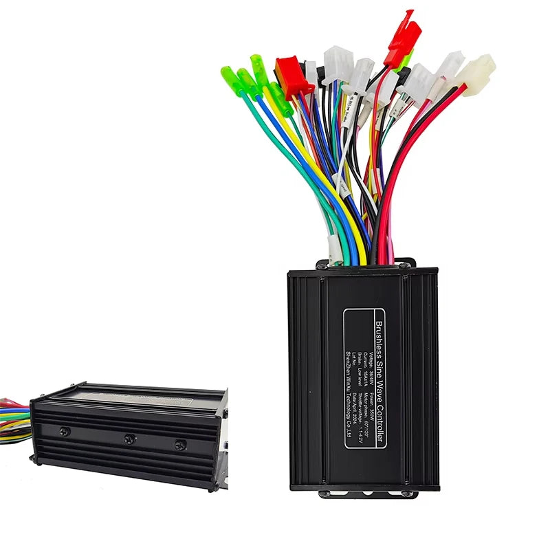36V/48V 350W 18A Sine Wave Controller FOC Brushless Motor Driver 6 tubes Controller for Electric Bicycle Scooter Motorcycle
