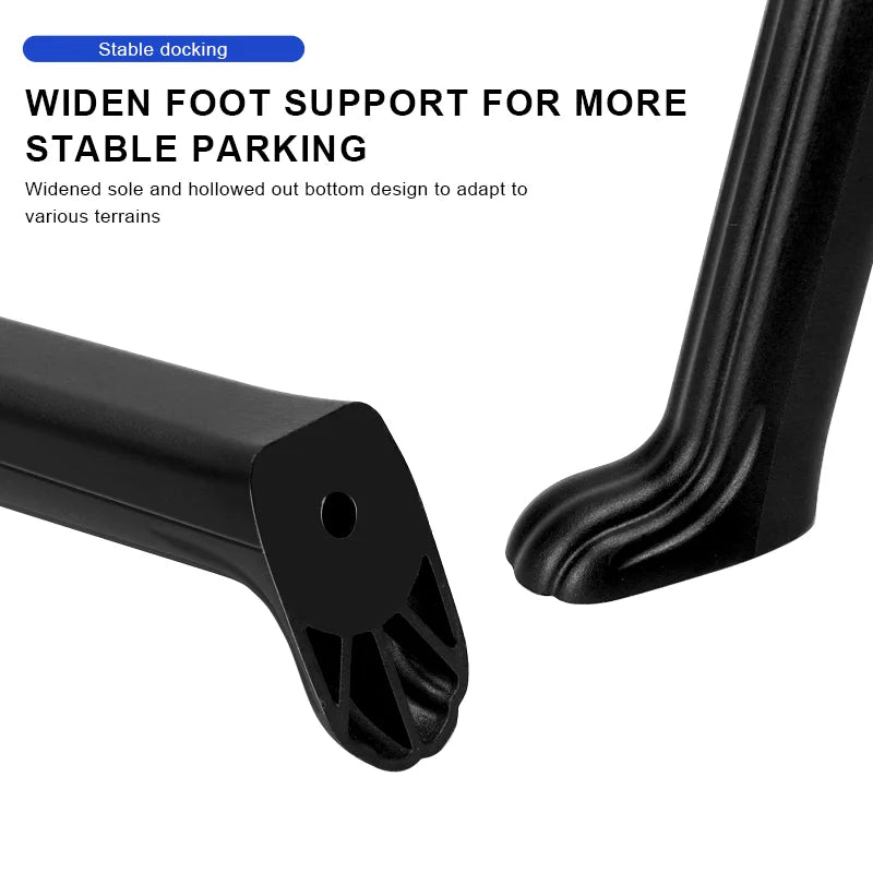 RIDERACE Bicycle Kickstand Adjustable For MTB Mountain Bike Stay Aluminum Alloy Side Rear Parking Rack Road Cycling Kick Stand