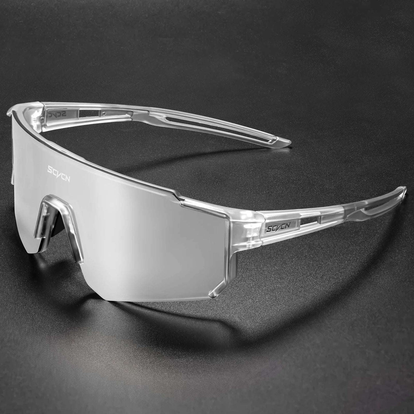 SCVCN UV400 Cycling Glasses for Men MTB Sunglasses Mountain Bike Bicycle Eyewear Women Sports Goggles Road Speed Skating