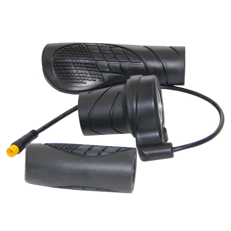 20X Half Throttle for Electric Bicycle Left Right Sleeve Rotary Handle Waterproof Connector Electric Scooter Accelerator