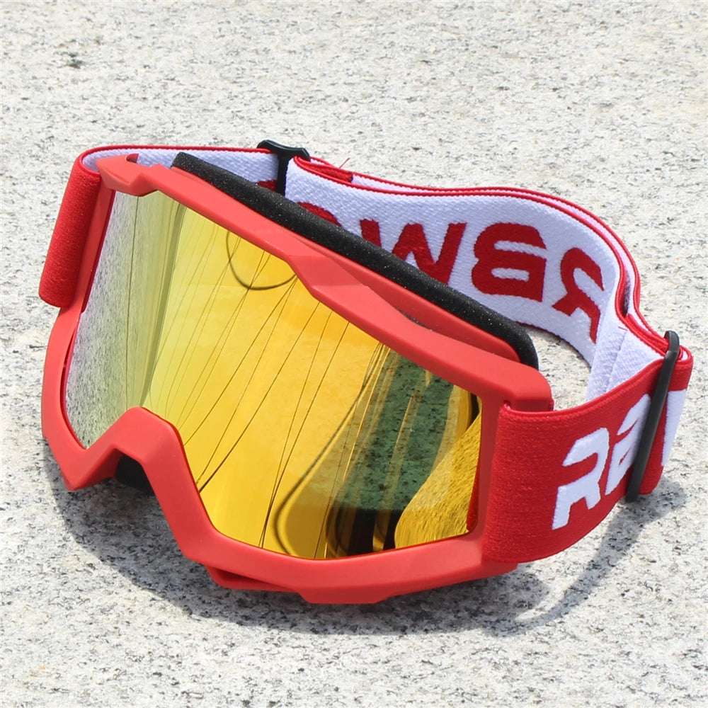 Newest Motorcycle Sunglasses For Men Motocross Safety Protective MX Night Vision Helmet Goggles vintage Driving Glasses