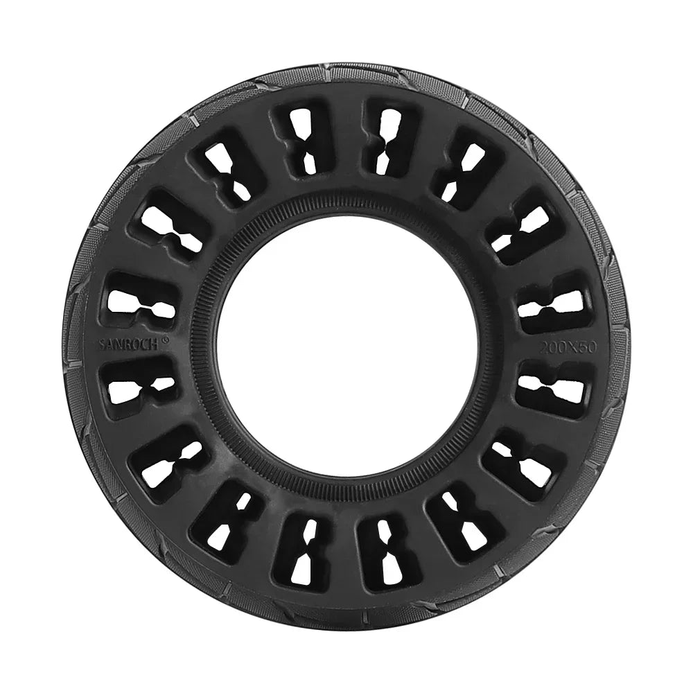 8 Inch 200x50 Honeycomb Solid Tire for Elecric Scooter 200*50 Explosion-proof Replacement Tires No-Pneumatic Tyres Accessories