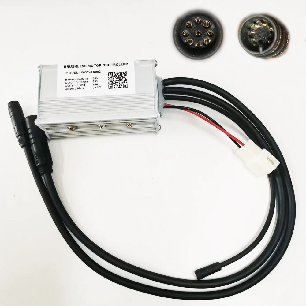 BRUSHLESS MOTOR CONTROLLER X032-AA003 36V 16A 2HAO (customized) for ebike conversion KIT