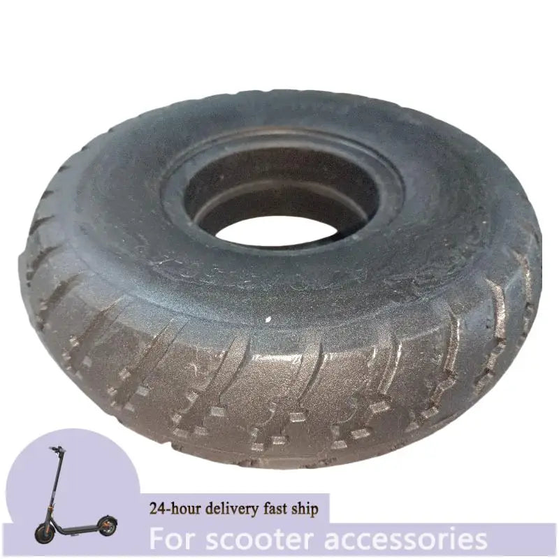 4.10/3.50-4 Solid Explosion proof Tires for Amusement Vehicle Warehouses Handcarts Scooters Non Inflatable Tires