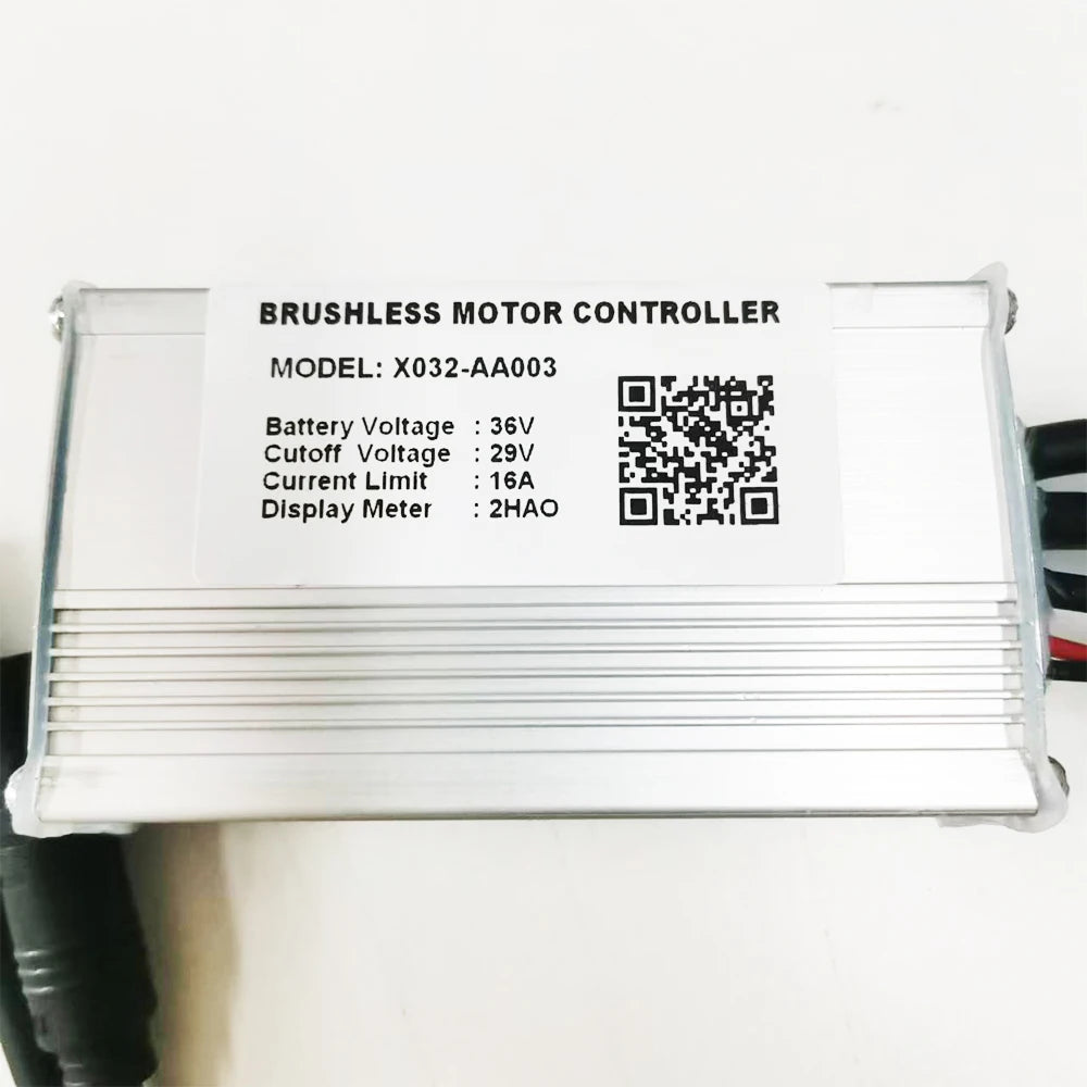 BRUSHLESS MOTOR CONTROLLER X032-AA003 36V 16A 2HAO (customized) for ebike conversion KIT