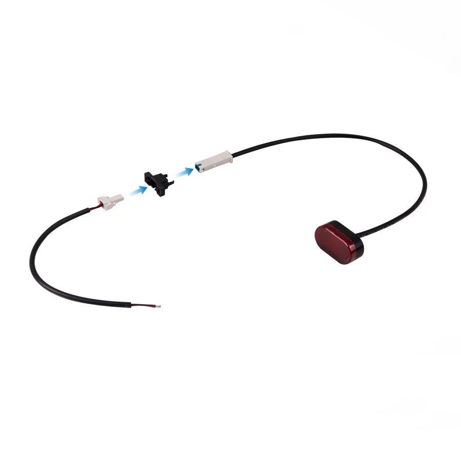 Front Rear Fender For xiaomi M365 / Pro Electric Scooter Taillight Battery Powered Warning Light Lamp Tyre Splash Mudguard Parts LIGHT-A