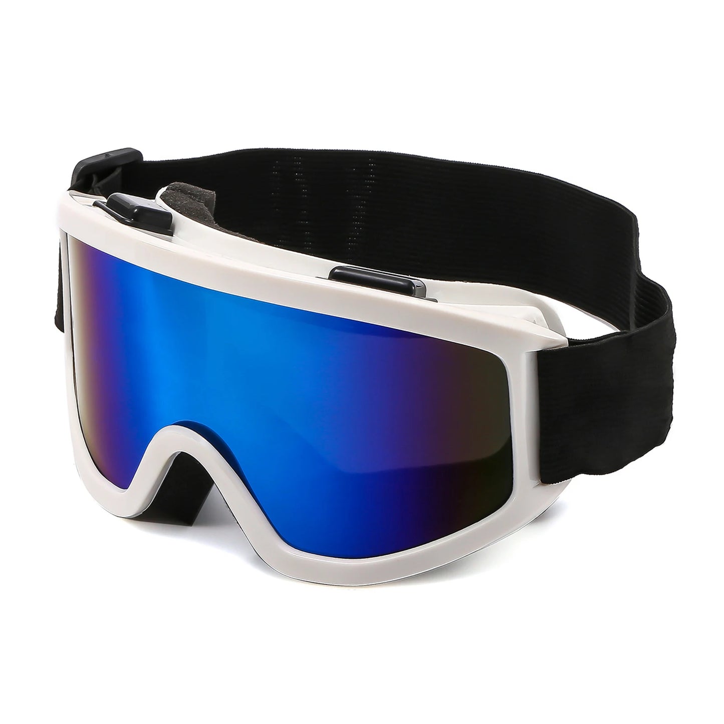 Large Frame Ski Goggles with Colorful Lens Anti-Collision Anti-Glare Lens Outdoor Sport Snow Snowboard for Snowboarding Skiing 11