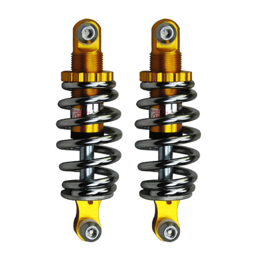 2Pcs/pair Universal High Performance Rear Shock Absorbers For Electric Bicycle Scooter E Bike Spring Rear Shocks #125mm