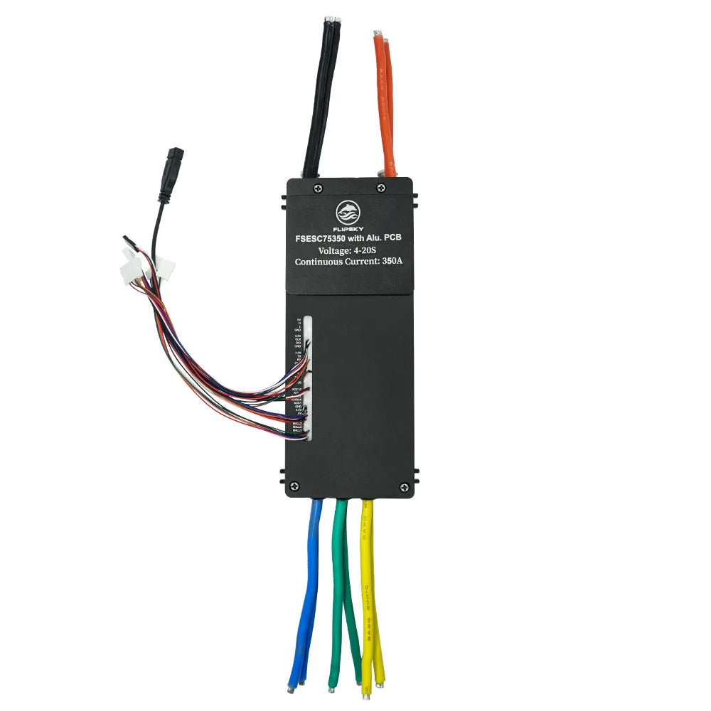 Flipsky FSESC 75350 84V High Current 350A ESC Base On Vesc With Aluminum Case Water Cooling Enclosure For E-Foil Fighting Robot