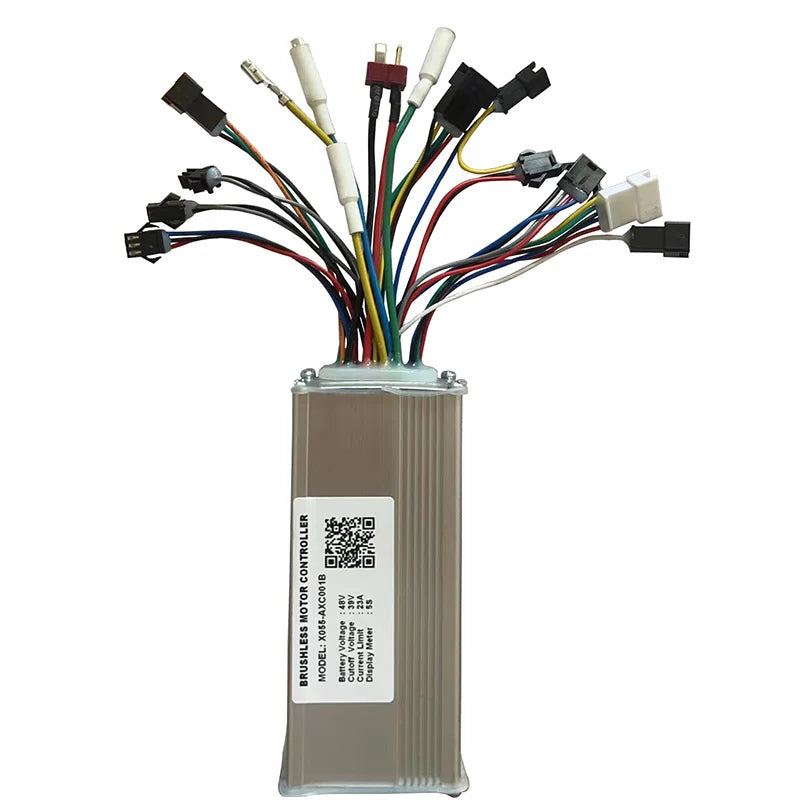 EBIKE MOUNTAIN BIKE SPEED CONTROLLER 48V 23A X055-AXC001B BRUSHLESS MOTOR CONTROLLER E-BIKE ACCESSORIES FOR DISPLAY METERS 5s