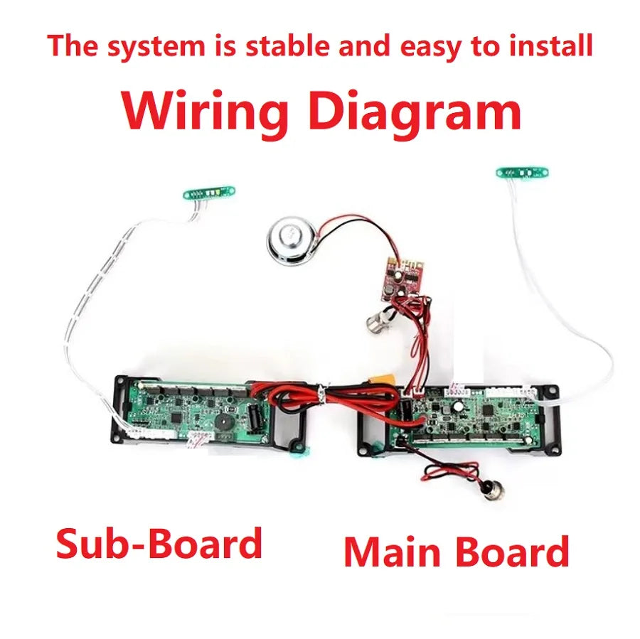 Dual System Electric Balancing Scooter 36V Hoverboard Motherboard Controller Control Board With Bluetooth Board One Set