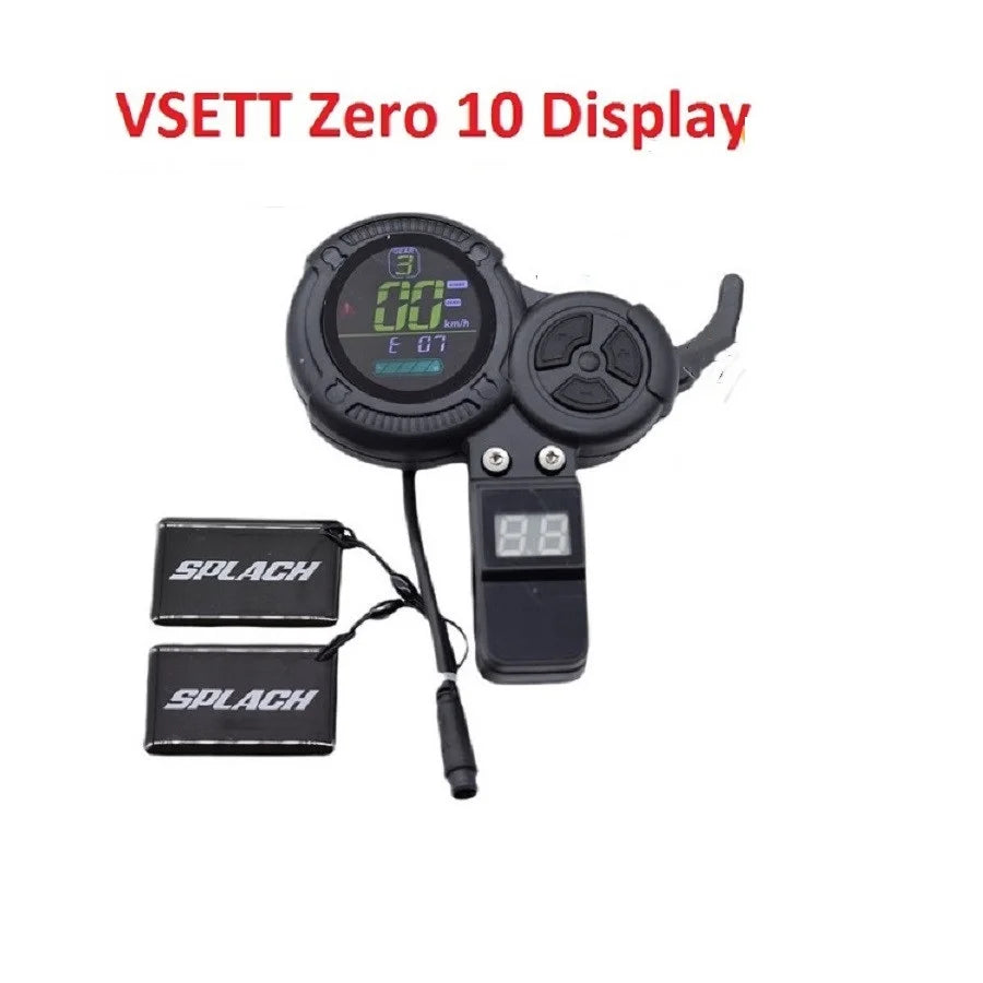 60V 35A Sine Wave 2 in 1 Dual Drive Controller Display Throttle & NFC Card For VSETT 10+ 60V Electric Scooter