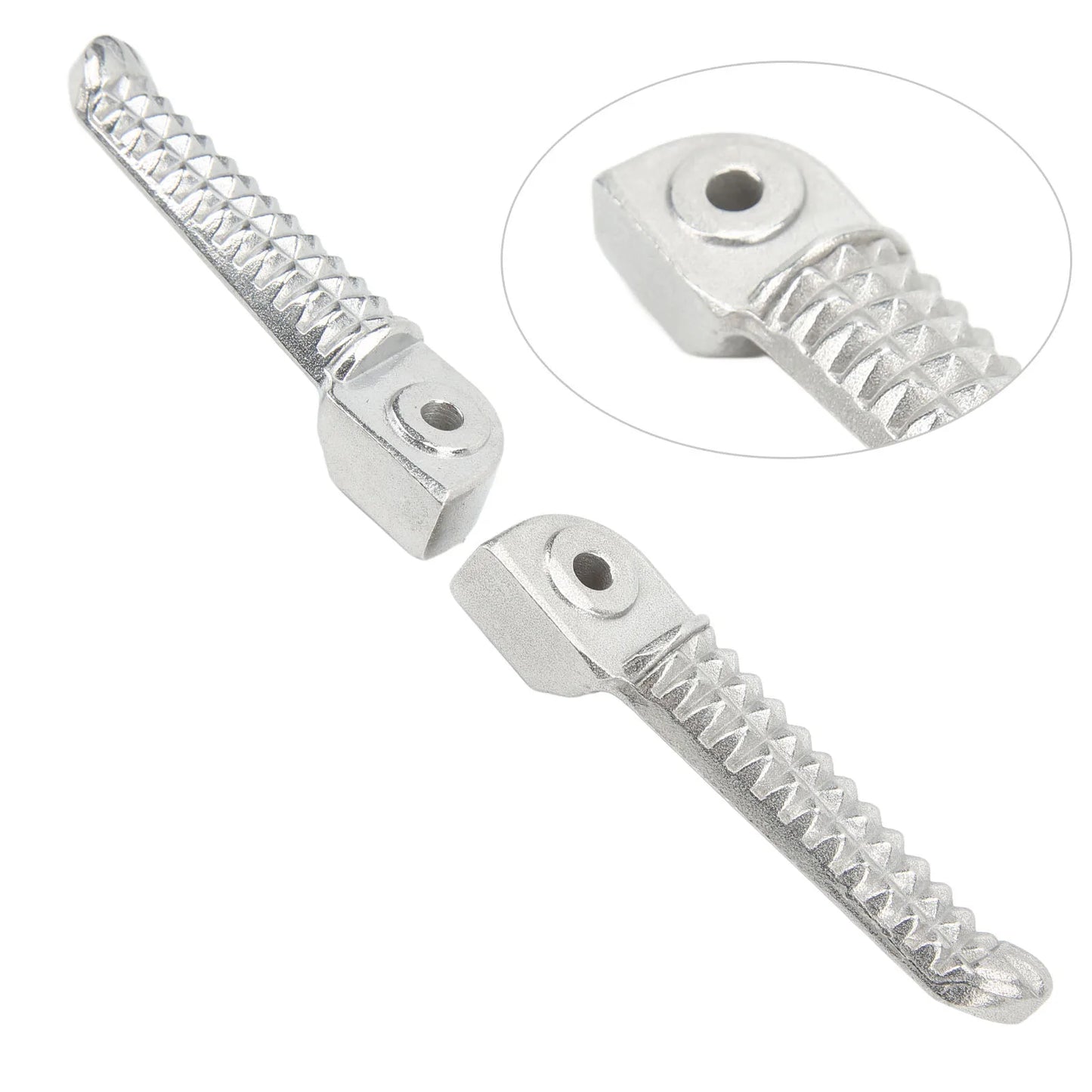 2pcs Motorcycle Foot Pegs Stable Grip Rear Foot Pedal Replacement for R1 R6 MT09 MT07 R3 R15 R25