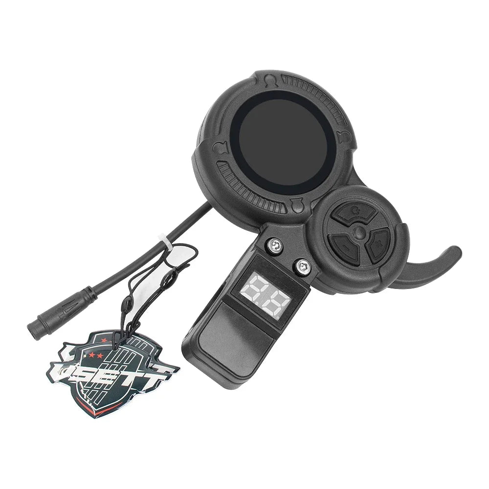 LCD Accelerator Throttle for VSETT 8 8+ 9 9+ For ZERO 8 9 10 8X 10X Z8PRO Electric Scooter Display Throttle Speedmeter Odometer