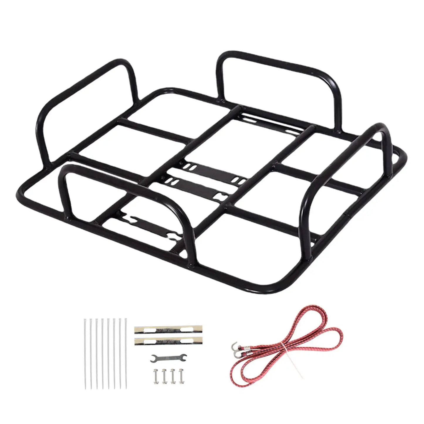 Rear Bicycle Basket Iron Luggage Package Rack Bike Basket for Mountain Bikes