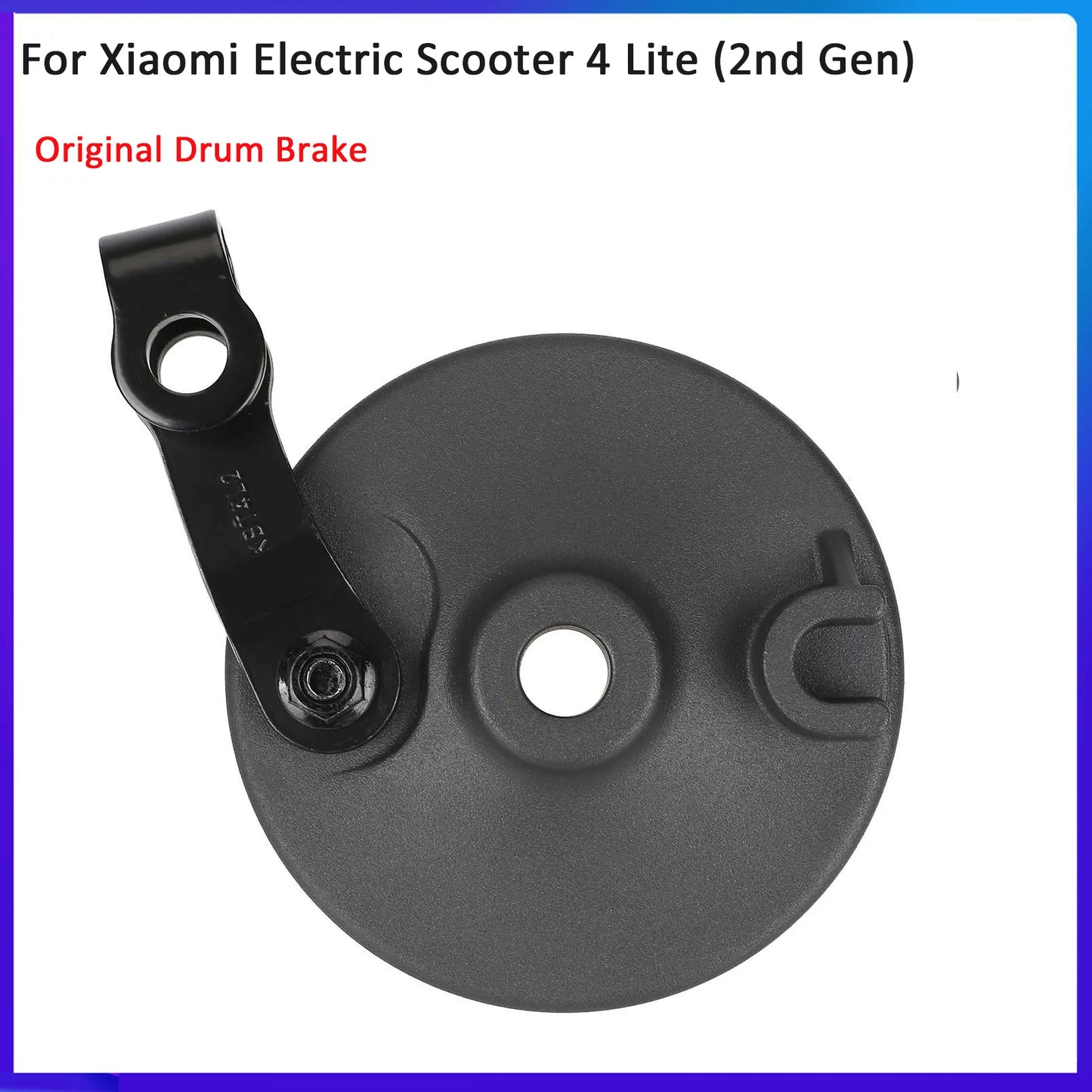 Drum Brake For Xiaomi Electric Scooter 4 Lite (2nd Gen) 2nd Gen 2Gen KickScooter Front Wheel Mechanical Brakes Pad Parts