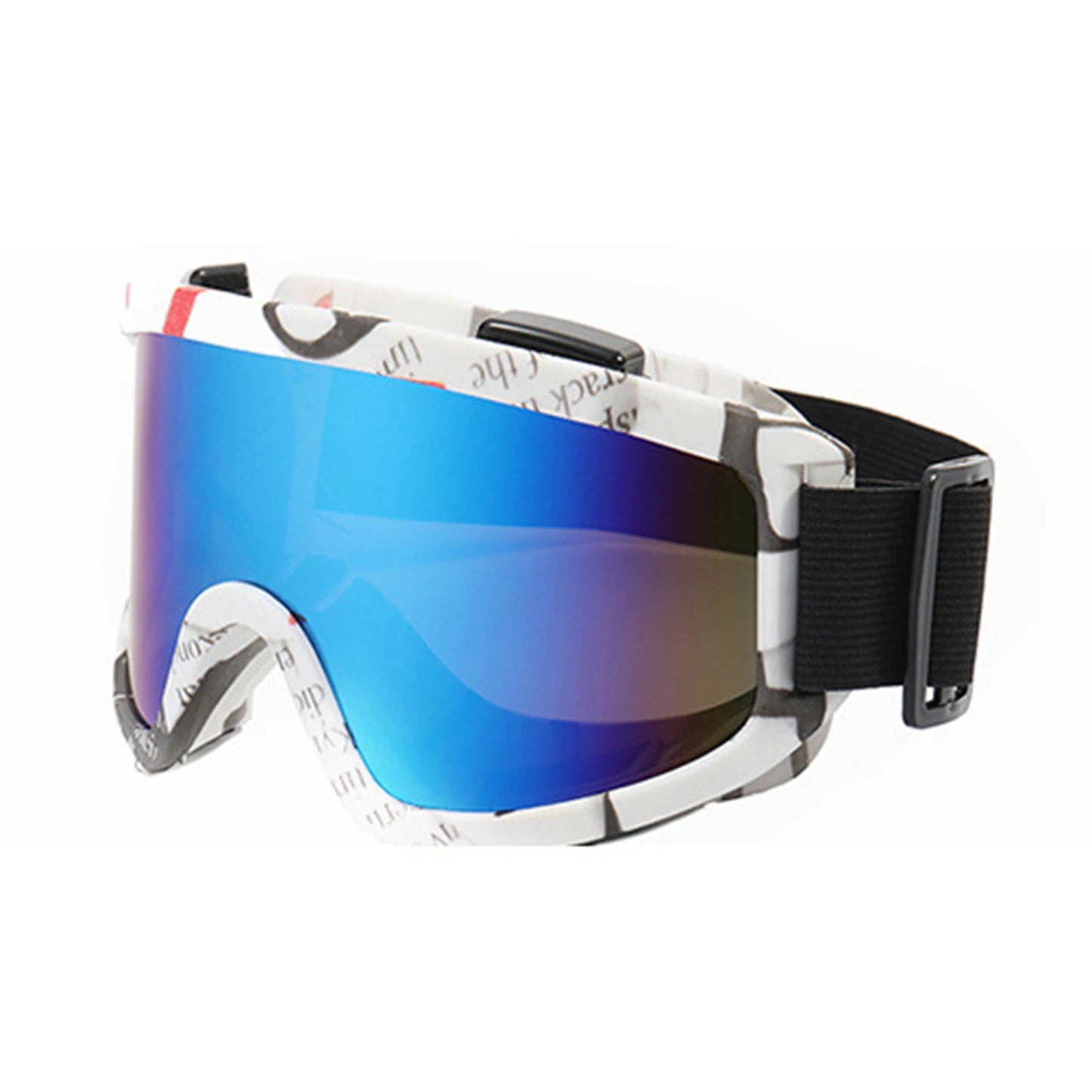Large Frame Ski Goggles with Colorful Lens Anti-Collision Anti-Glare Lens Outdoor Sport Snow Snowboard for Snowboarding Skiing 4
