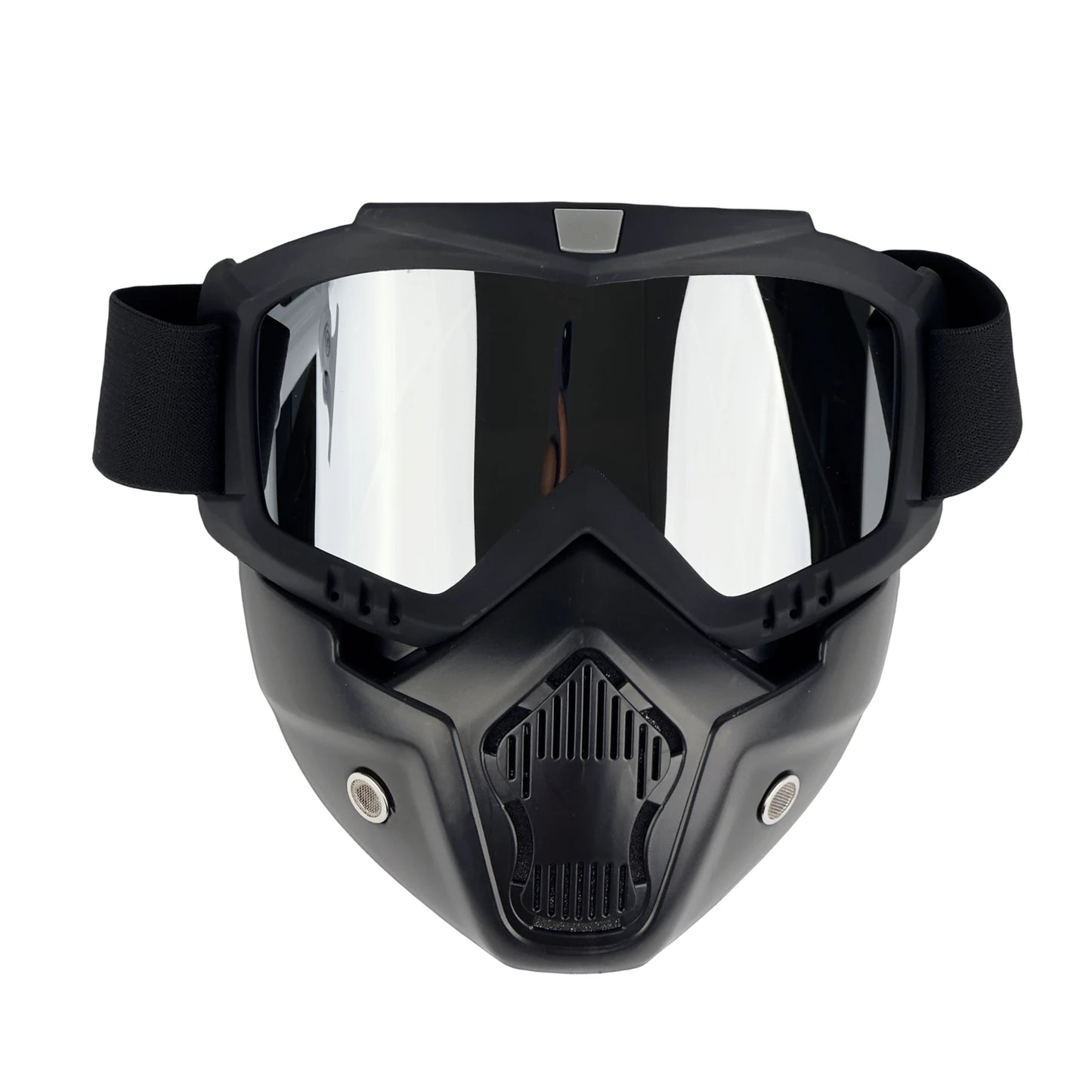 Windproof Mask Goggle HD Motorcycle Outdoor Sport Glasses Eyewear Riding Motocross Summer UV Protection Sunglasses SILVER-LENS