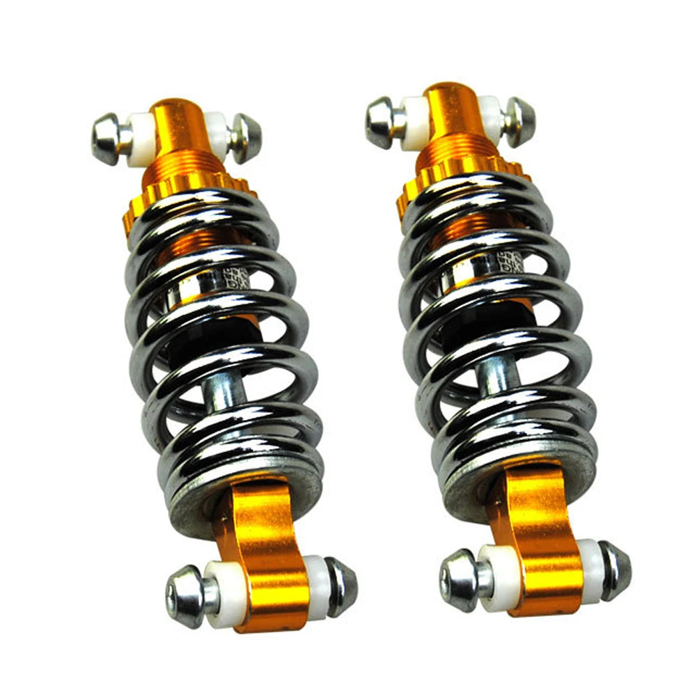 2Pcs/pair Universal High Performance Rear Shock Absorbers For Electric Bicycle Scooter E Bike Spring Rear Shocks #125mm