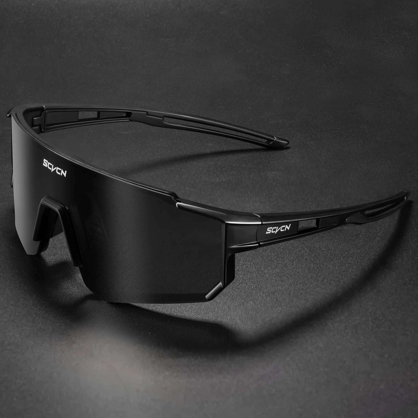 SCVCN UV400 Cycling Glasses for Men MTB Sunglasses Mountain Bike Bicycle Eyewear Women Sports Goggles Road Speed Skating