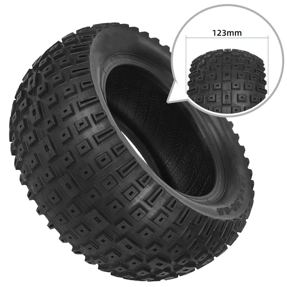 Tough 12 Inch Vacuum Tire for Electric Scooters Ideal Solution for Offroad Riding with Long lasting Performance