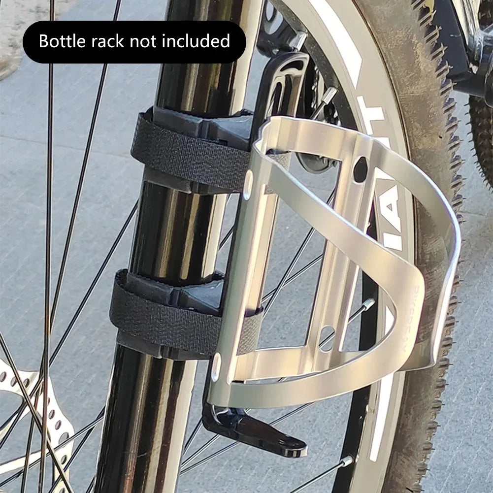 2PCS Bicycle Bottle Cage Mounting Base Adapter Universal Bike Kettle Holder Conversion Road MTB Bike Seatpost Fork Frame Install