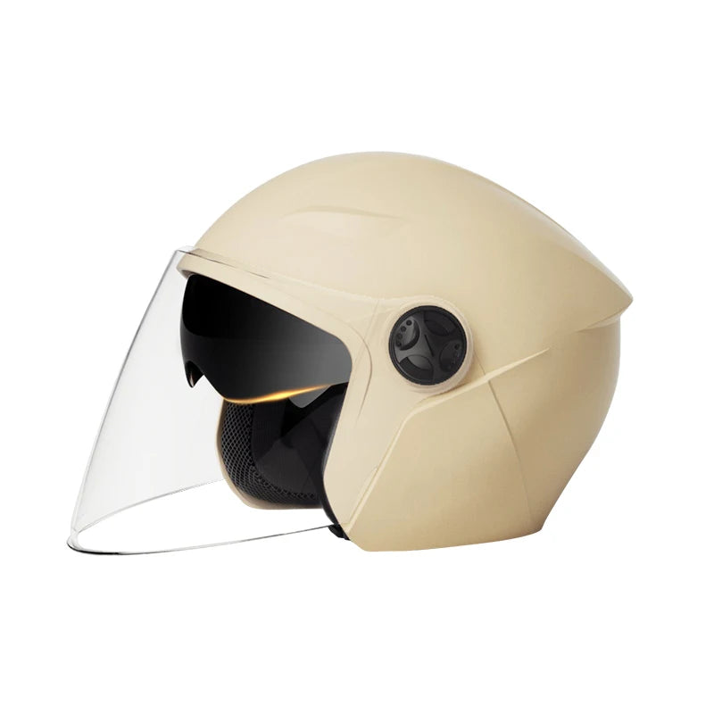 High Quality 3/4 Open Face Motorcycle Helmet ABS Waterproof Adult Head Protection