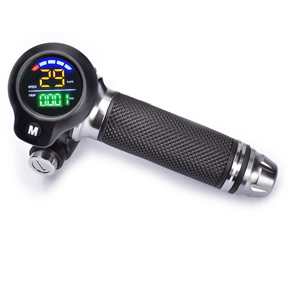 JRAHK Bike Electric Scooter Accelerator Display Ebike Throttle Digital Monitor For Bicycle 48v Electric Scooter Trigger