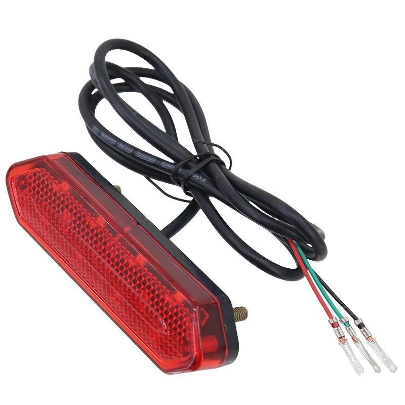 LED Rear Tail 48V Light Night Safety Taillight For Small Citycoco Electric Scooter accessories