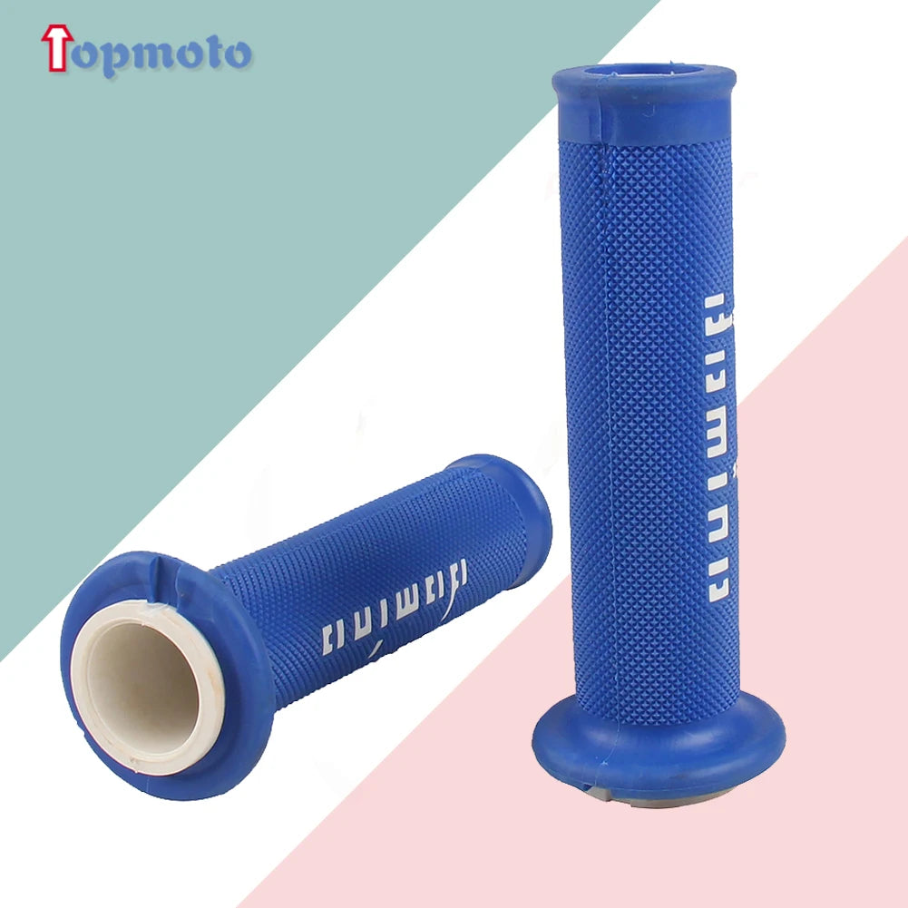 Universal 7/8" 22mm 24mm Motorcycle Handlebar Grips for KTM Yamaha - 9 Color Options