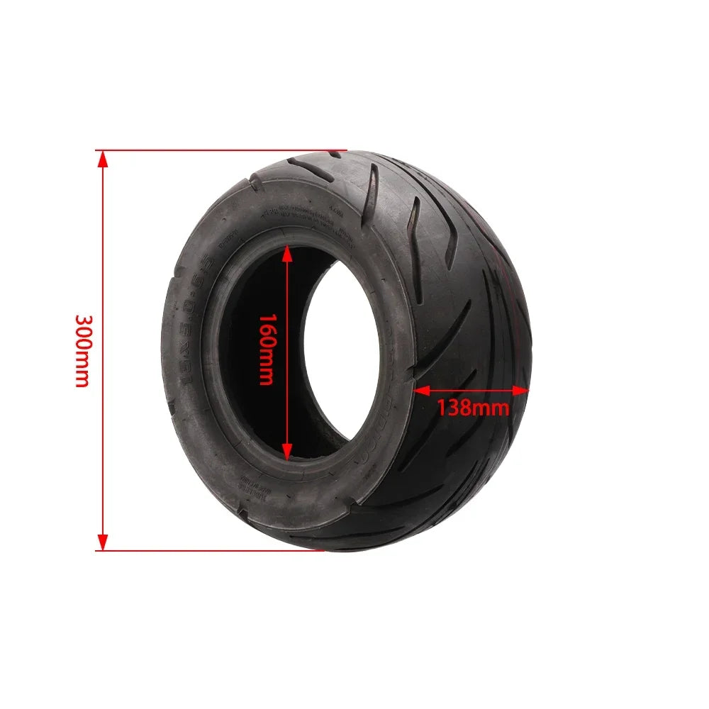 13x5.00-6.5 Electric Scooter Thickened Wear-Resistant Tire 13-Inch Pneumatic Tire Vacuum Tire Pit Bicycle Motorcycle Accessories
