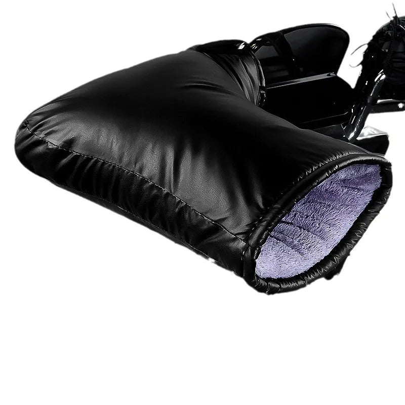 Handle Cover Electric Motorcycle Winter Warm Gloves Windproof Thick Cotton Handguard Handlebar Cover